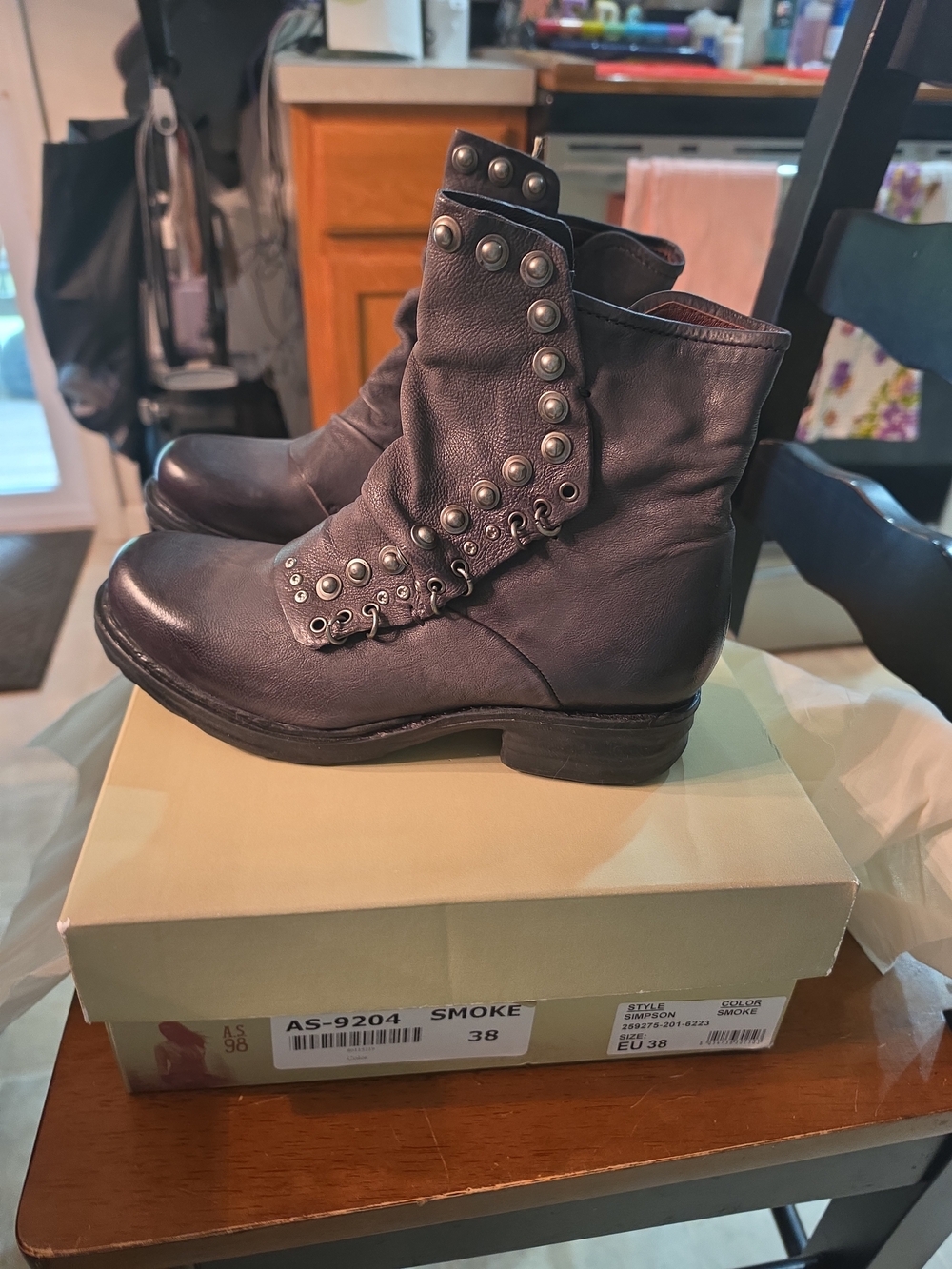 AS 98 RARE Simpson Color Smoke Size 38 As-9204 Nib Discontinued Perfect